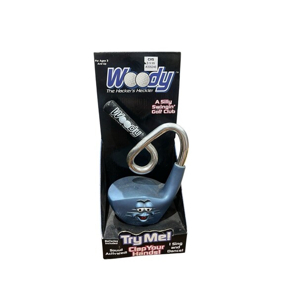 BNWT Playtronix Woody Hacker's Heckler Silly Swinging Anamatronic - Picture 3 of 5